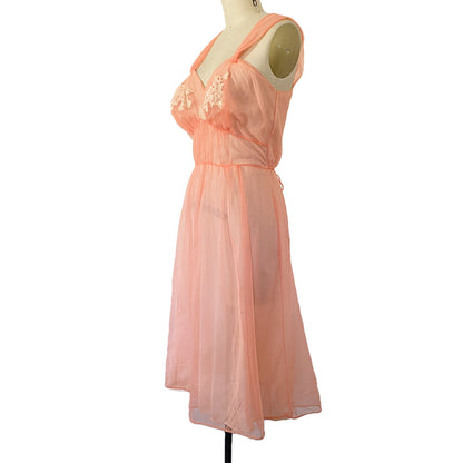 1950s Goddess Naughty Nighty By Artimis Vintage sleep ware sz 34 Boudoir Trousseau Lingerie Vintage Lounge Wear Sm/Med