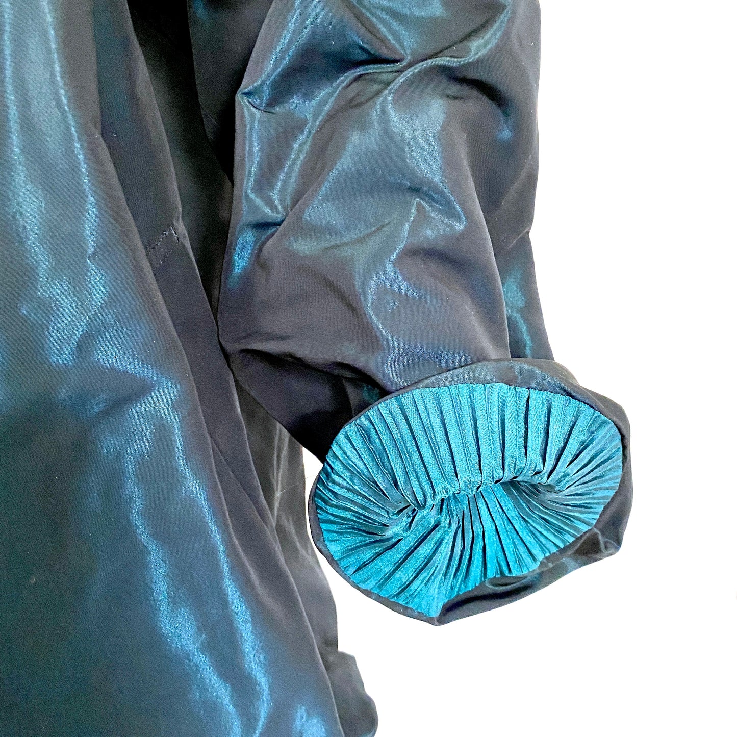 1990s ISSEY MIYAKE Vintage Pleated Runaway Jacket Size Med /Taille 2