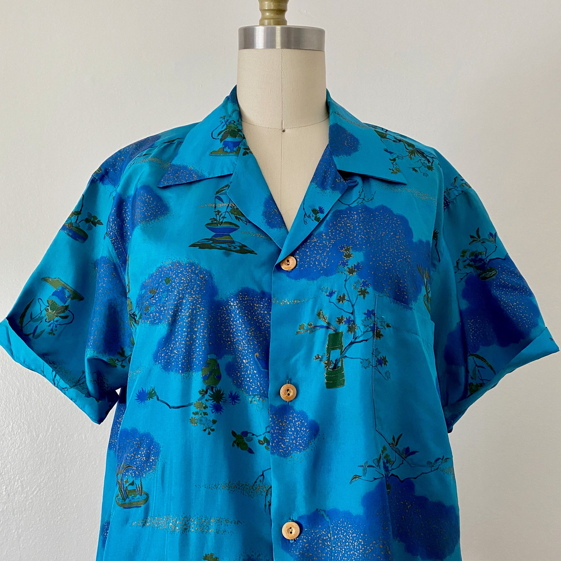 1930s McInerny's SILK Loop Collar Vintage Hawaiian Shirt – Aft