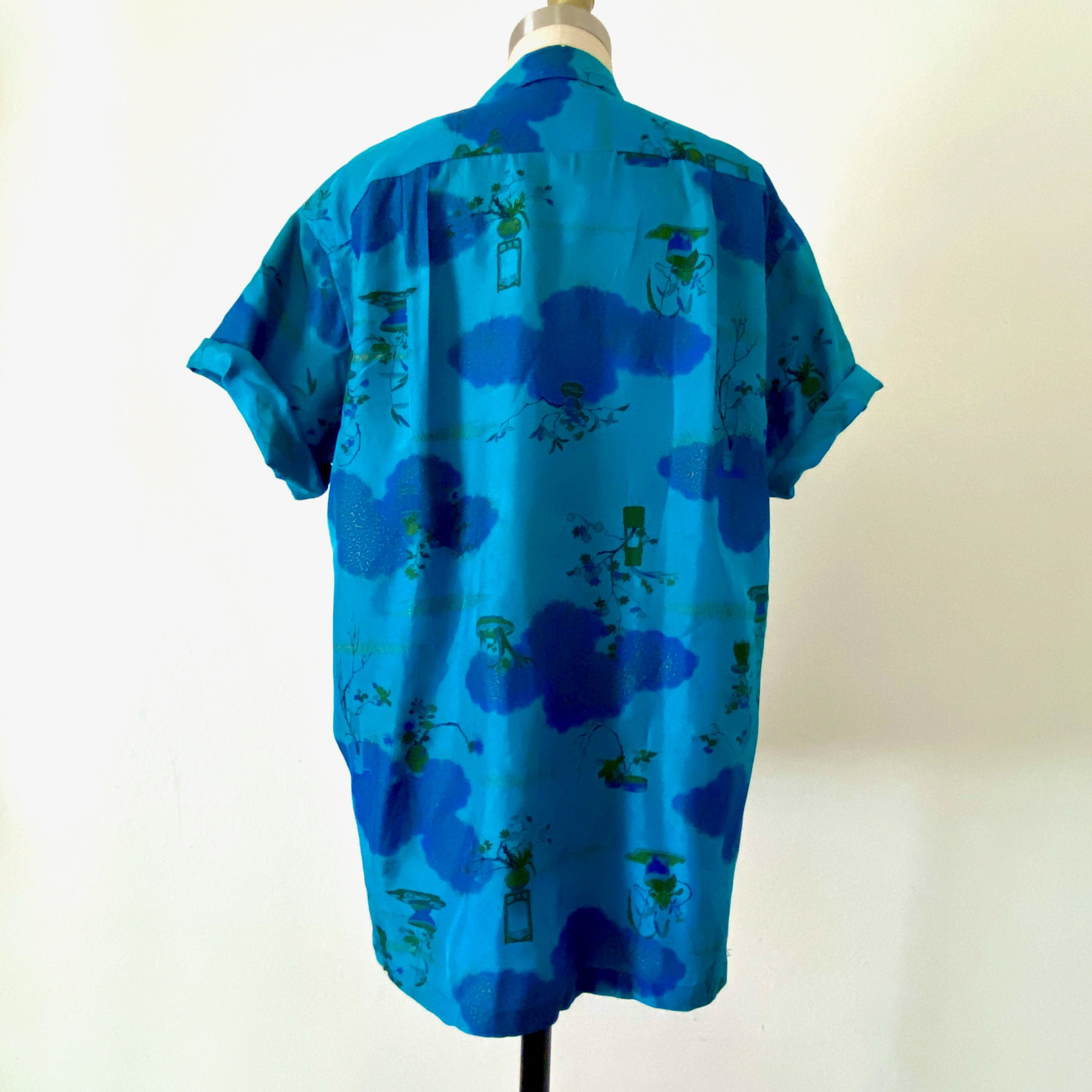1930s McInerny's SILK Loop Collar Vintage Hawaiian Shirt – Aft