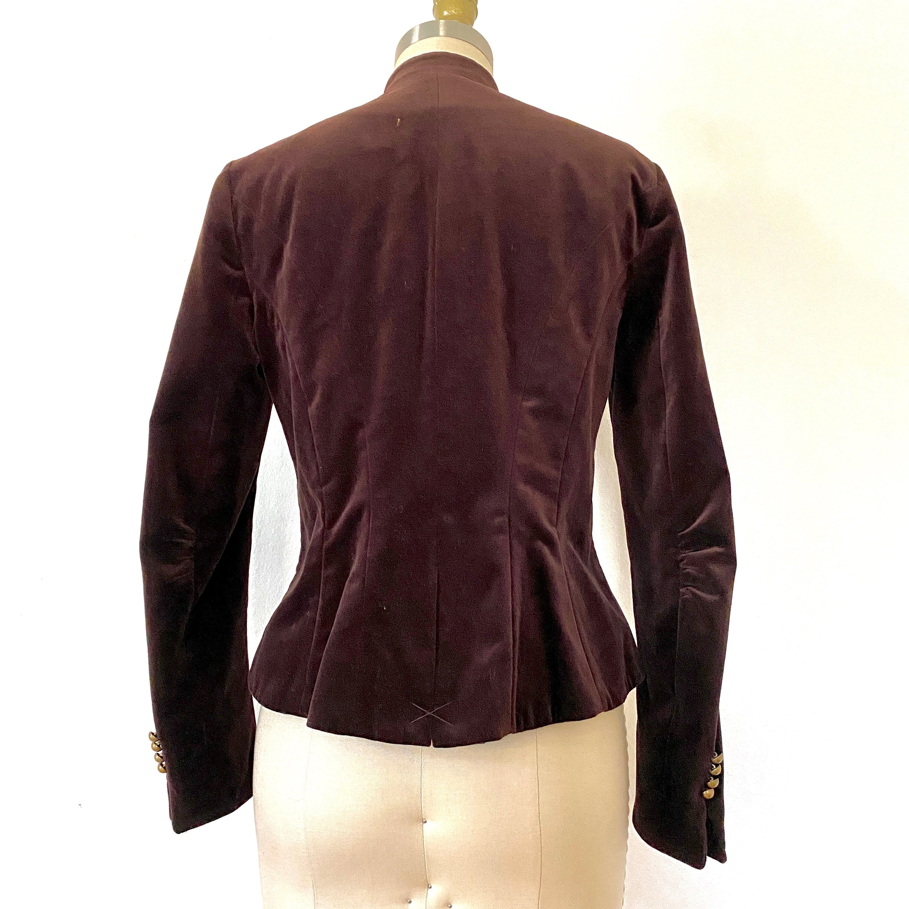 Ralph lauren velvet on sale jacket