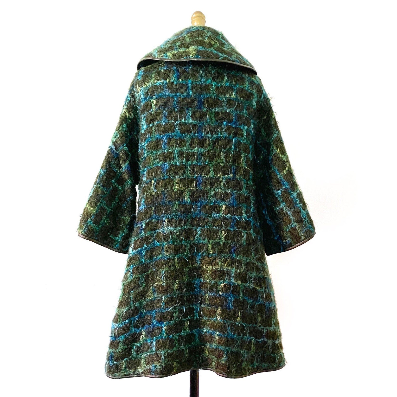 Shawl collar sale swing coat