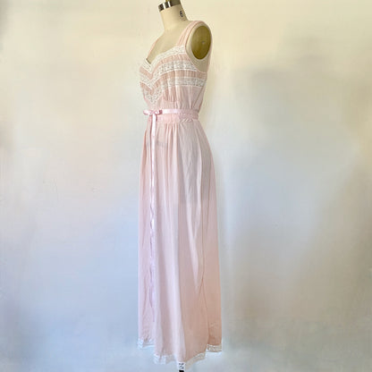 1950s Goddess Naughty Nighty Luxite By Kayser sz 38 Boudoir Trousseau Lingerie Vintage Lounge Wear M/L